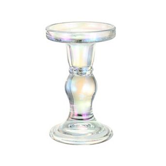 5.51" Height Glass Candle Holders for Column Candles