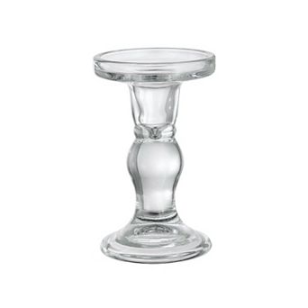 5.51" Height Glass Candle Holders for Column Candles