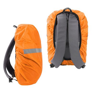 Reflective Backpack Rain Cover for Outdoor Hiking Riding 1Pc for Length 7.87"-9.06"