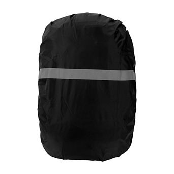 Reflective Backpack Rain Cover for Outdoor Hiking Riding 1 pc for Length 7.87"-9.06"