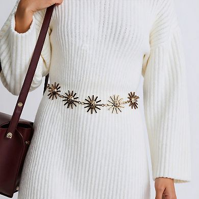 Sun Pendant Adjustable Waist Belt 1 Pc