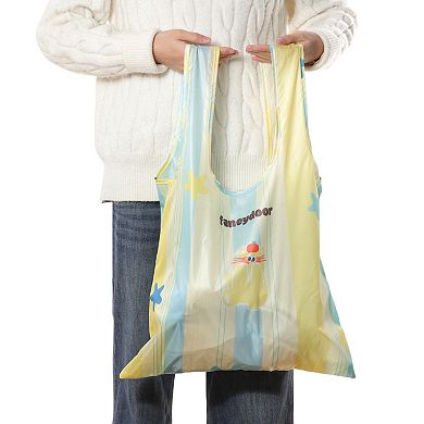 Cartoon Shoulder Bag Travel Recycle Shopping Bag 1 Pc
