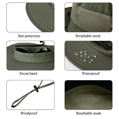 Kaelin Home Outdoor Wide Brim Fishing Hat