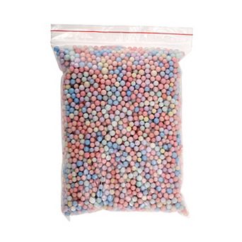 0.35 oz Colorful Foam Balls Gift Box Decoration Filler for Festival 1 pc