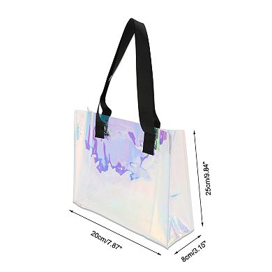 Holographic Ribbon Handle Gift Bag 1 Pc