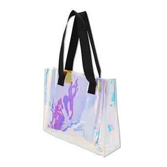 Holographic Ribbon Handle Gift Bag 1 pc