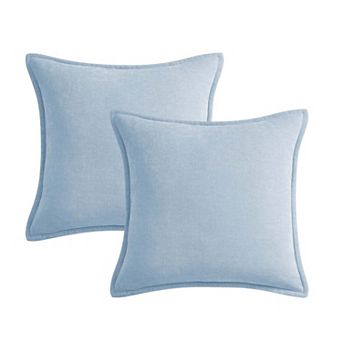 BrylaneHome Chenille Throw Pillow 2-Pack