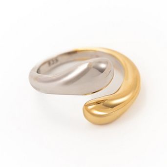 Belinda Jewelz Two-Tone Chunky Wrap Ring