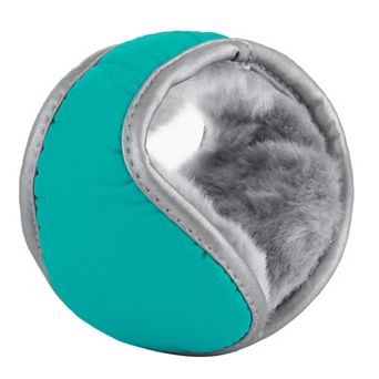 Unisex Winter Outdoor Behind Hair Foldable Faux Fur Fleece Earmuffs