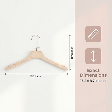 2 Pack Plastic Non-Slip Hangers Durable 360-degree Space Saving Clothes Hangers