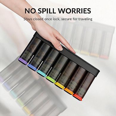 Splendid Frame Weekly Pill Organizer 3X a Day
