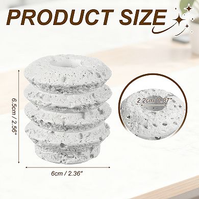 Cement Taper Candle Stand 2.6" Height