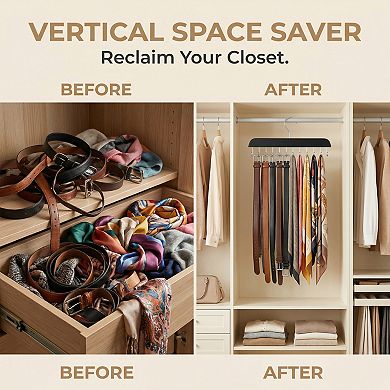 2 Pcs Hangers Wood Tank Top Hanger for Closet Organizer Space Saving Storage 11.02x5.31inch