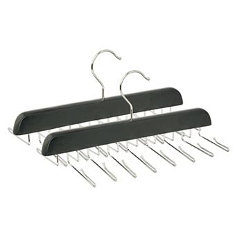2 pc Hangers Wood Tank Top Hanger for Closet Organizer Space Saving Storage 11.02x5.31inch
