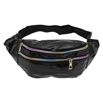 Stylish Reflective Holographic Sports Waist Bag 1 pc