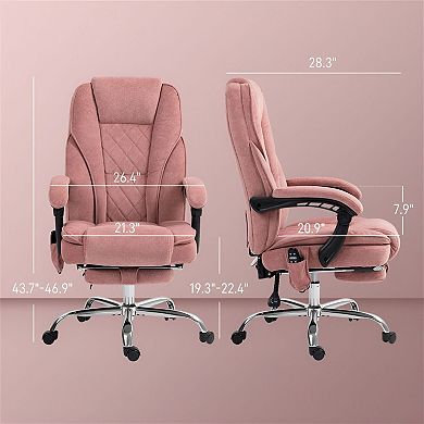 Adjustable Massage Office Chair with Vibration and Heating