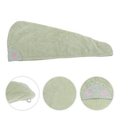 Cute Water-absorbent Cartoon Pattern Hair Towel 1 Pc