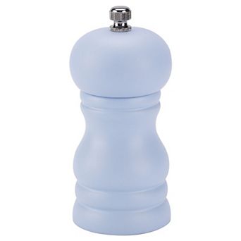 Salt and Pepper Grinder 4.5" Wooden Pepper Mills Shakers with Adjustable Coarseness for Dining 1 pc