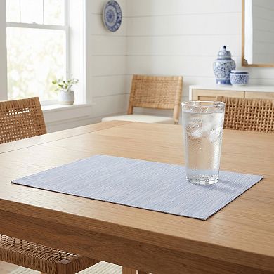 Rustic Placemats Set of 4 Cotton Linen Blend Placemats for Dining Table Decor Washable Table Mat