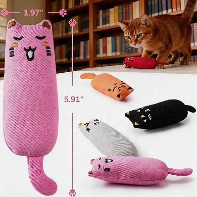 Splendid Frame 5Pcs Bite Resistant Catnip Toy