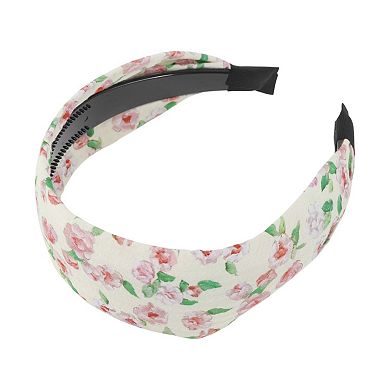 Fresh Flower Wide Headband 1 Pc