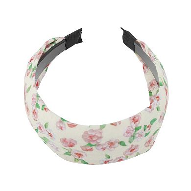Fresh Flower Wide Headband 1 Pc
