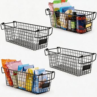 Splendid Frame 4 Set Stackable Wire Basket