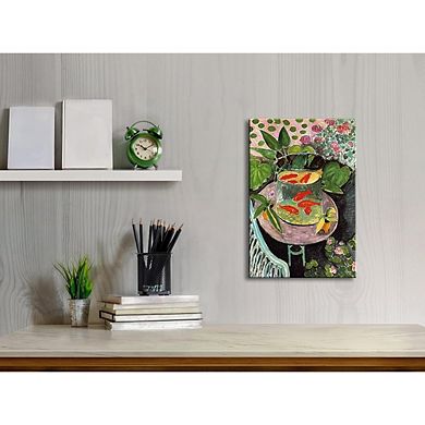 Matisse Goldfish Abstract Canvas Wall Art Print Home Office Decor