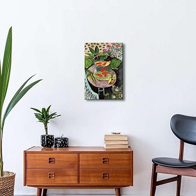 Matisse Goldfish Abstract Canvas Wall Art Print Home Office Decor
