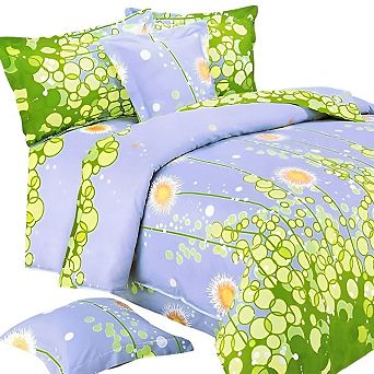 Mega Cotton Bed Set with Comforter Sheets Pillow and Duvet Cover for Simple Bedroom Refresh
