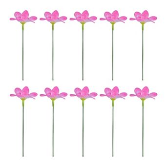 Artificial Orchid Flower Silk Phalaenopsis with Detachable Head Faux Butterfly Orchid Bouquets 5.9"H