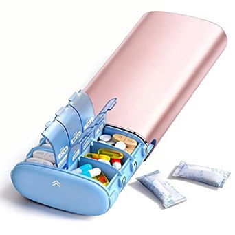 Splendid Frame AM PM Weekly Travel Pill Case