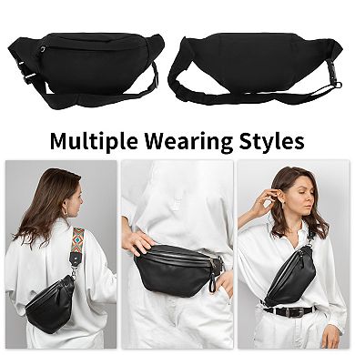 Stylish Zipper Sports Waist Bag 1 Pc