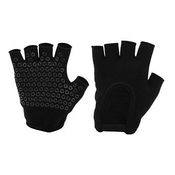 Anti-slip Fingerless Yoga Gloves One Size 1Pair