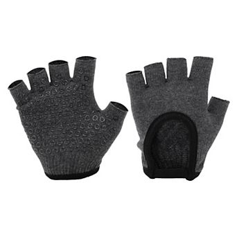 Anti-slip Fingerless Yoga Gloves One Size 1Pair