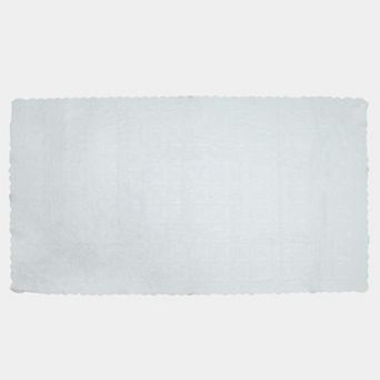 Floral Design Table Cloth for Weddings Birthday Party Anniversaries Beige 1 pc 78.74"x55.12"