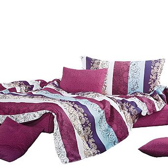 Cotton Bedroom Set Comforter Sheets Pillow Duvet Cover for Complete Home Bedroom Organization