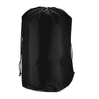 17.3 x 31.9" 1 pc Stuff Sack, Ditty Bags Storage Sacks Drawstring Dry Stuff Bag Gear Black