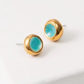 Sculpted Porcelain Studs
