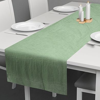 Polyester Modern Table Runner for Wedding Birthday Party Table Decoration 1Pc