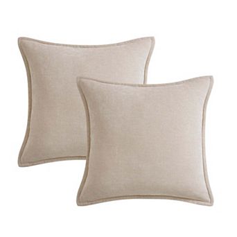 BrylaneHome Chenille Throw Pillow 2-Pack