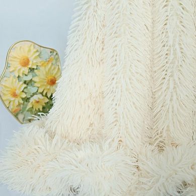 Plush Throw Blanket Soft Warm Fuzzy Fur Cozy Sofa Bed Blanket Winter Use