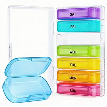 Splendid Frame 7 Packs Extra Large Pill Organizer