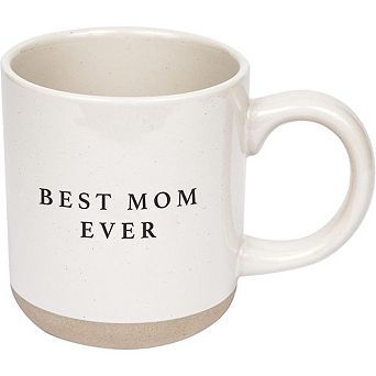 Best Mom Ever Stoneware Coffee Mug, Dishwasher & Microwave Safe Ceramic Cup