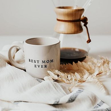 Best Mom Ever Stoneware Coffee Mug, Dishwasher & Microwave Safe Ceramic Cup