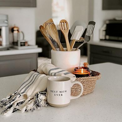 Best Mom Ever Stoneware Coffee Mug, Dishwasher & Microwave Safe Ceramic Cup