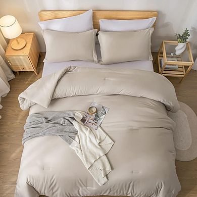 7-Piece Queen Comforter Set Soft Fluffy Bedding All-Season Sheets Pillow Shams