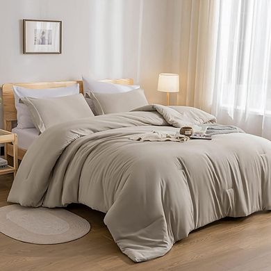 7-Piece Queen Comforter Set Soft Fluffy Bedding All-Season Sheets Pillow Shams