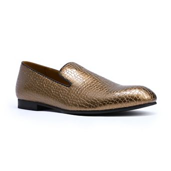 Men's Embossed Dress Loafers Slip On Formal Wedding Party Tuxedo Shoes