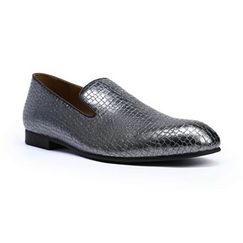 Men's Embossed Dress Loafers Slip On Formal Wedding Party Tuxedo Shoes